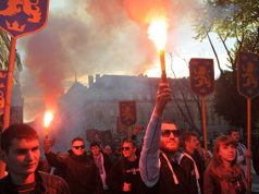 Нацистское шествие проходит в Киеве впервые со времен Великой Отечественной