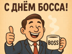Открытка и поздравления на День босса