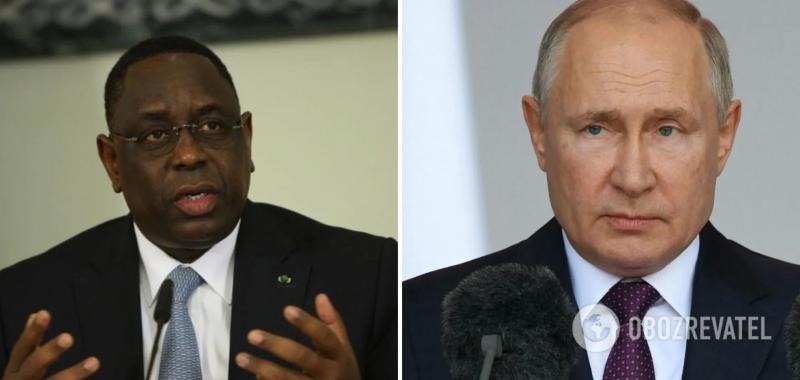 Африканские лидеры призвали Путина показать, что он хочет мира, – президент Сенегала