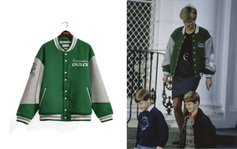 Mitchell & Ness снова выпустит культовый бомбер принцессы Дианы