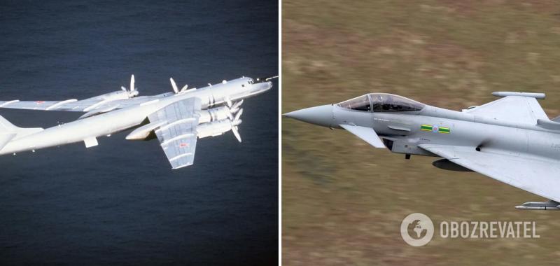 ''Проходили в пределах северной зоны воздушного патрулирования НАТО'': Британия снова перехватила бомбардировщики РФ возле Шотландии