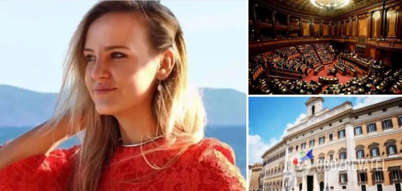 В Сенат Италии взяли на работу россиянку, открыто поддерживающую войну в Украине: итальянцы протестуют. Фото